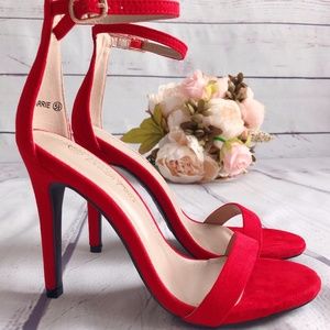 Dream Pairs Sexy Red Shoe